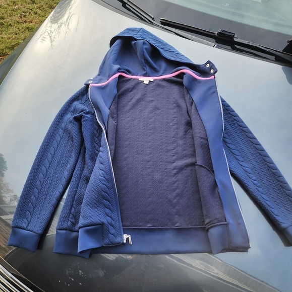 Isaac Mizrahi Hoodie Jacket - Picture 4 of 8